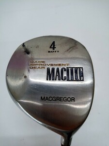 MACTEC MacGregora FW 4W ロフト角不明 flex:R メンズ右 オリジナルカーボンシャフト フェアウェイウッド マグレガー マックテック