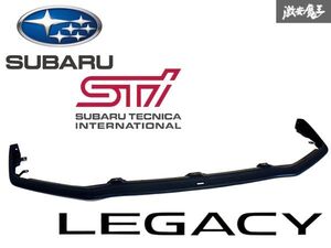 スバル 純正OP STI BM9 BMM BMG BR9 BRG BRM レガシィ B4 ツーリングワゴン 中期 C型 D型 E型 フロント スポイラー リップ 黒 ブラック 棚F