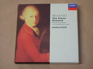 Mozart　Piano Sonatas　/　Andras Schiff（アンドラーシュ・シフ）/　CD5枚組BOXセット　ドイツ盤