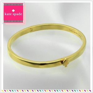 ケイトスペード バングル ブレス THIN HINGE BANGLE GD 新品