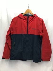 Columbia ナイロン ジャンパー レディース L レッドxネイビー PL3069 VIZZAVONA PASS Women