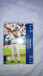 2005 Donruss Playoff Prestige No55 松井秀喜 ヤンキース