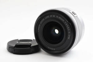 Canon EF-M 15-45mm f/3.5-6.3 IS STM 標準ズームレンズ シルバー キヤノン 392