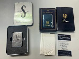 ジッポ ZIPPO 未使用ペア　セブンスター　 Peace 