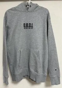 Champion O.B.O.L. グレー パーカー　Lサイズ