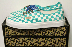 ●新品US企画VANS Authentic CA(checker) Waterfall/White US9 27cm