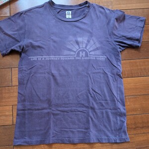ハリウッドランチマーケットサイズ２ 紫色 半袖Tシャツ
