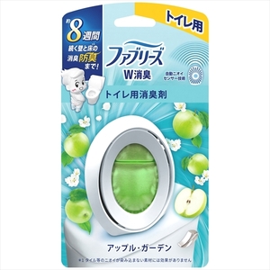 まとめ得 ファブリーズＷ消臭 トイレ用消臭剤 アップル・ガーデン Ｐ＆Ｇ 芳香剤・トイレ用 x [15個] /h