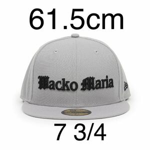 即決 7 3/4 wackomaria newera 59fifty 灰 61.5cm ワコマリア