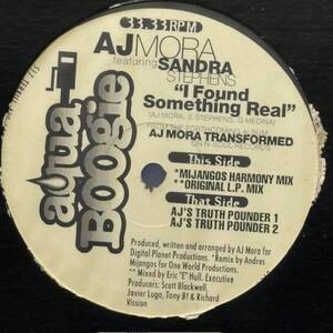 ★AJ Mora Featuring Sandra Stephens - I Found Something Real