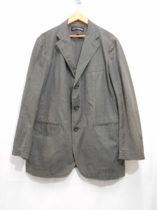 67 送80サ 0725%D04 ISSEY MIYAKE イッセイミヤケ メンズ ボタンジャケット 綿100% 薄手 日本製 サイズ4 中古品