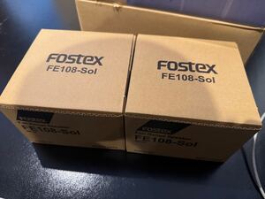 未使用 FOSTEX FE108-sol スピーカー ペア 日本製 フルレンジ フォステクス