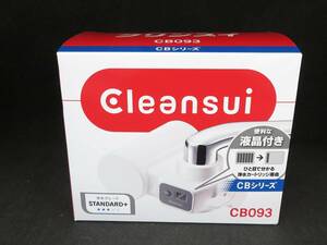 未使用　クリンスイ 浄水器 蛇口直結型 CBシリーズ 液晶機能付 コンパクトモデル カートリッジ1個入り CB093　*031924-2