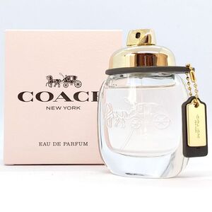 COACH コーチ ニューヨーク EDP 30ml ☆残量たっぷり9割　送料450円