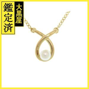 JEWELRY ノンブランドジュエリー 　ネックレス　K18ゴールド　パール　約1.9g【431】2147200482545