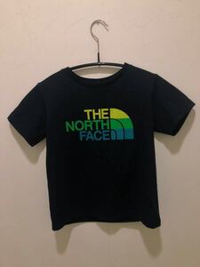 THE NORTH FACE 120 ノースフェイス Tシャツ ネイビー THE NORTH FACE 半袖Tシャツ ロゴプリント