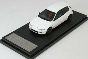 HPI MIRAGE 1/43 #8469 ホンダシビック グループA レーシング ホワイト Honda Civic Group A Racing