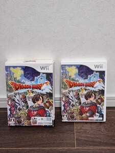 【中古動作品】Wii ソフト ドラゴンクエスト10オンライン 目覚めし五つの種族 外箱付説明書付 レジストレーションコード無 USB無