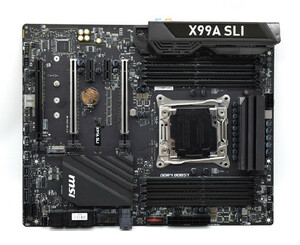 MSI X99A SLI マザーボード Intel X99 M.2 LGA 2011-3 ATX DDR4　