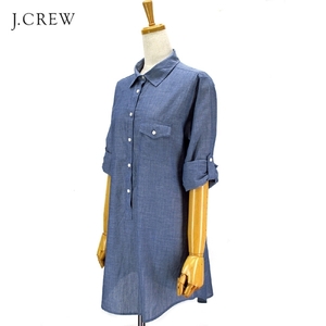 新品未使用　J.CREW　ジェイクルー　プルオーバー　シャツ　ワンピース　M　USA国内直営店購入　正規品