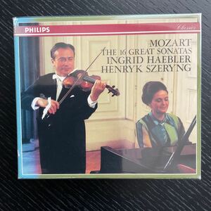 希少盤　シェリング ヘブラー モーツァルト ヴァイオリンソナタ集 Szeryng Haebler Mozart Violin Sonatas 5CD