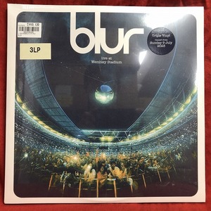 BLUR / LIVE AT WEMBLEY [TRIPLE BLACK VINYL] (未開封)