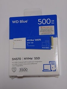 WD Blue SN570 / NVMe /SSD 500GB / ほとんど新品 