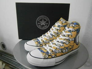 激レア!CONVERSE×MINIONS♪ALLSTAR 100 HI/MN/US7.5/26㎝/コンバースオールスターミニオンズキャラクターCT70チャックテイラーChuckTaylor