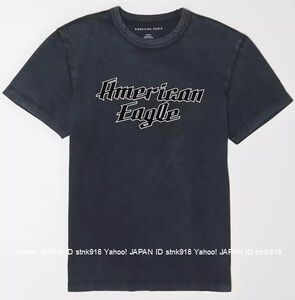 〓ラス２!! アメリカンイーグル/US XXL/AE Graphic Tシャツ/Black