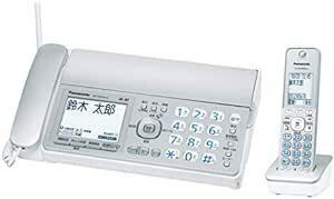 パナソニック おたっくす デジタルコードレスFAX 子機1台付き 1.9GHz DECT準拠方式 シルバー KX-PZ310DL-