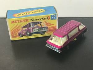 MATCHBOX Super Fast「FREEMAN INTER-CITY COMMUTER」1970 イギリス製 箱付 希少 コレクション 昭和レトロ 当時物 現状品