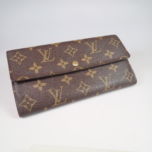 LOUIS VUITTON ルイヴィトン ポルトフォイユ・サラ モノグラム 長財布 M61734 中古