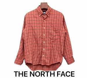 THE NORTH FACE, ザノースフェイス, ボタンダウンシャツ, チェック, ゴールドウイン, 長袖, Sサイズ