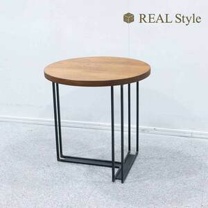 【中古品】REAL Style リアルスタイル LANCE Free Table ランス フリー サイド テーブル ウォールナット 村澤 一晃 定価8万