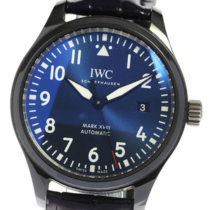 IWC SCHAFFHAUSEN IW324703 パイロット・ウォッチ・マーク XVIII ローレウス・スポーツ・フォー・グッド 自動巻き 美品 箱保証書付_820715