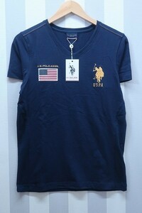 2-3903A/未使用品 US POLO ASSN 半袖VネックTシャツ 送料200円 