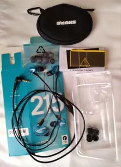 SHURE SE215　イヤホン　有線　マイク無し