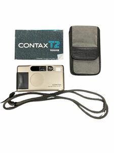 CONTAX T2 コンタックス Carl Zeiss sonnar 2.8/38 コンパクトフィルムカメラ カメラ フィルムカメラ 【動作確認済み】