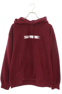 シュプリーム パーカー 23SS Motion Logo Hooded Sweat サイズ:M モーションロゴプルオーバーパーカー 中古 SB01