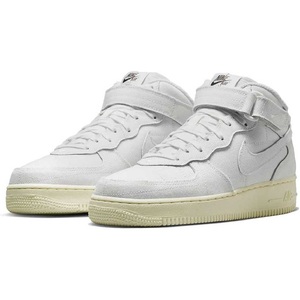 ナイキ 28cm エアフォース１ ’07 ミッド LX 定価15400円 ホワイト キャンバス AIR FORCE 1 MID ウィメンズモデル US11