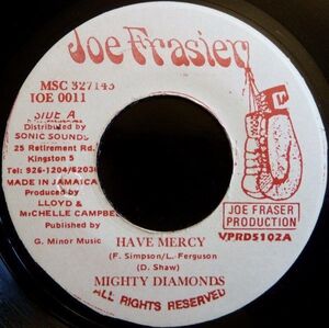 ジャマイカ7 The Mighty Diamonds Have Mercy JOE0011 Joe Frasier, Joe Frasier, Joe Frasier /00080