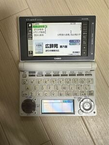 CASIO 電子辞書 EX-word XD-D4700★通電のみ確認