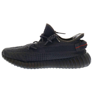 adidas アディダス YEEZY BOOST 350 V2 FU9006 イージーブースト350 ローカットスニーカー ブラック US11/29cm