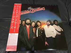 ★盤面最良！★帯付きLPレコード　ドゥビー・ブラザーズ/DOOBIE BROTHERS「ワン・ステップ・クローサー」（手前ベッド奥保管）