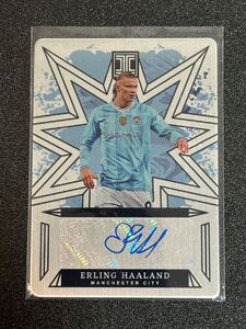  ERLING HAALAND ハーランド　直筆サイン　25枚限定 2023-24 Impeccable Soccer Stainless Stars Auto - マンC マンチェスター　シティ