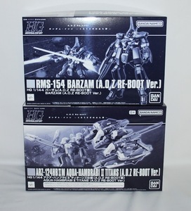 ☆HGUC バーザム(A.O.Z RE-BOOT版)&アクア・ハンブラビセット☆