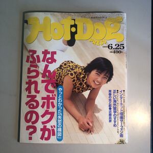 【a-1】★ホット ドッグ・プレス Hot・Dog PRESS 1996年6/25 ★表紙：遠藤久美子