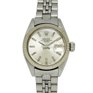 ROLEX ロレックス 6917/4 Oyster Perpetual Date オイスターパーペチュアルデイト シルバー 自動巻き J64448