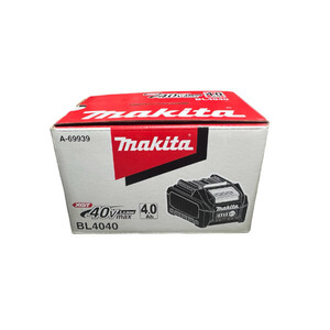 【箱付】マキタ[makita] 40V-4.0Ah バッテリ BL4040/純正（残容量表示付）A-69939　