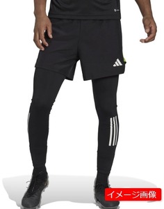 adidas アディダス ゴールキーパー タイツ ハーフパンツ Tiro サッカー (XLサイズ)黒★SALE!!